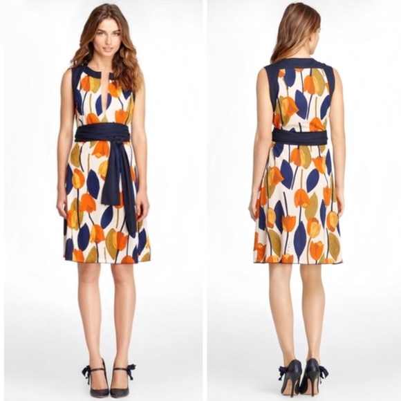 TORY BURCH Atley Dress Tulip Print - Picture 2 of 8